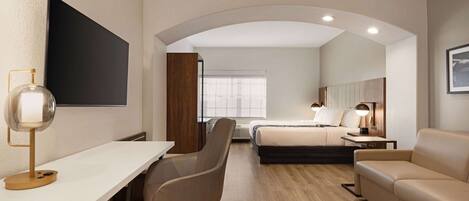 Kamar Eksekutif, 1 Tempat Tidur King | Seprai premium, meja kerja, dan ruang kerja ramah laptop