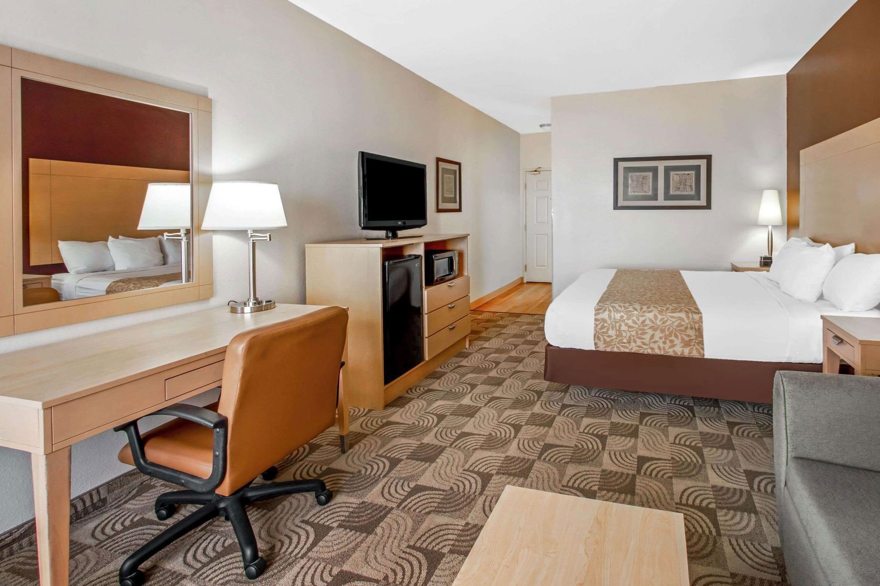 Premium bedding, pillowtop beds, individually decorated