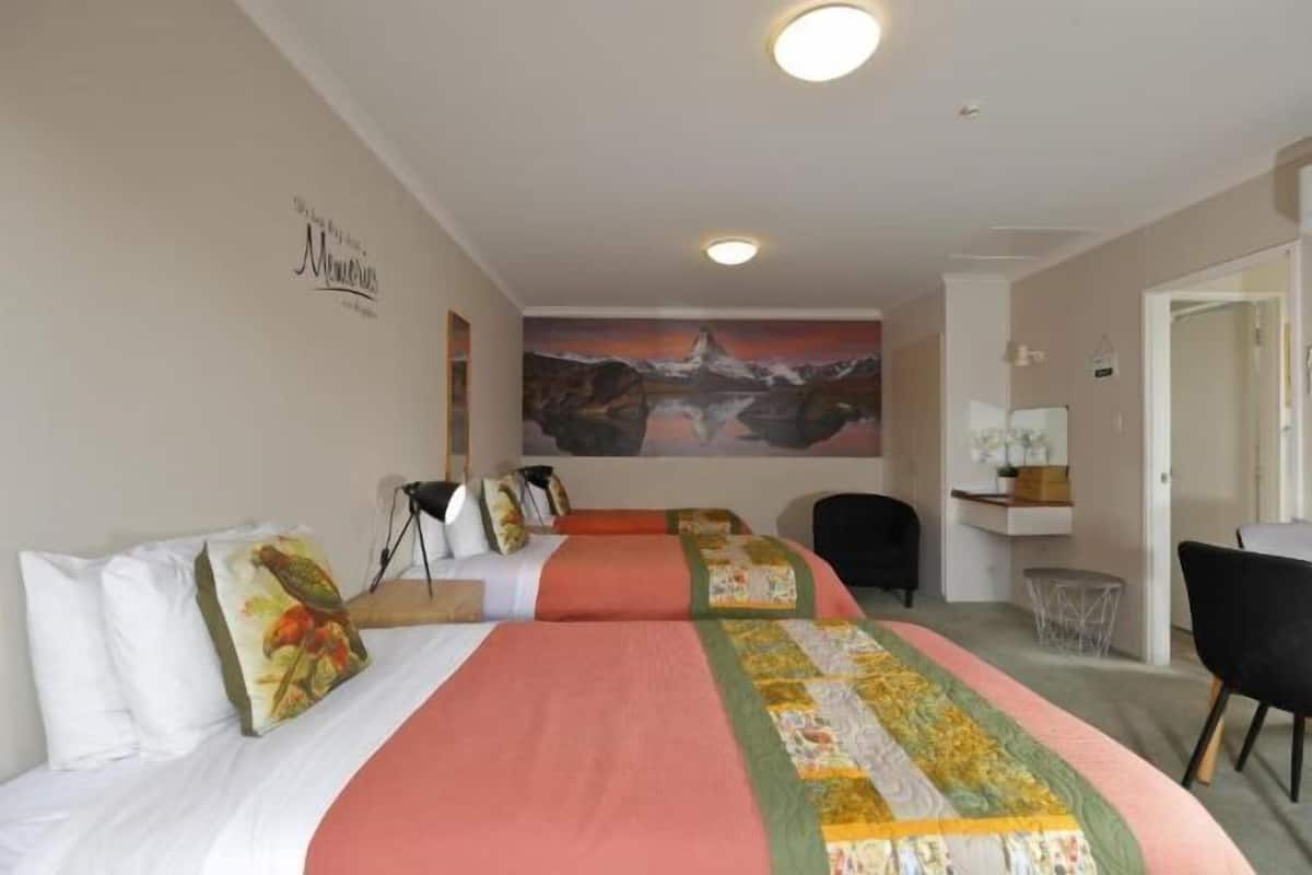 3 bedrooms, premium bedding, in-room safe, individually decorated