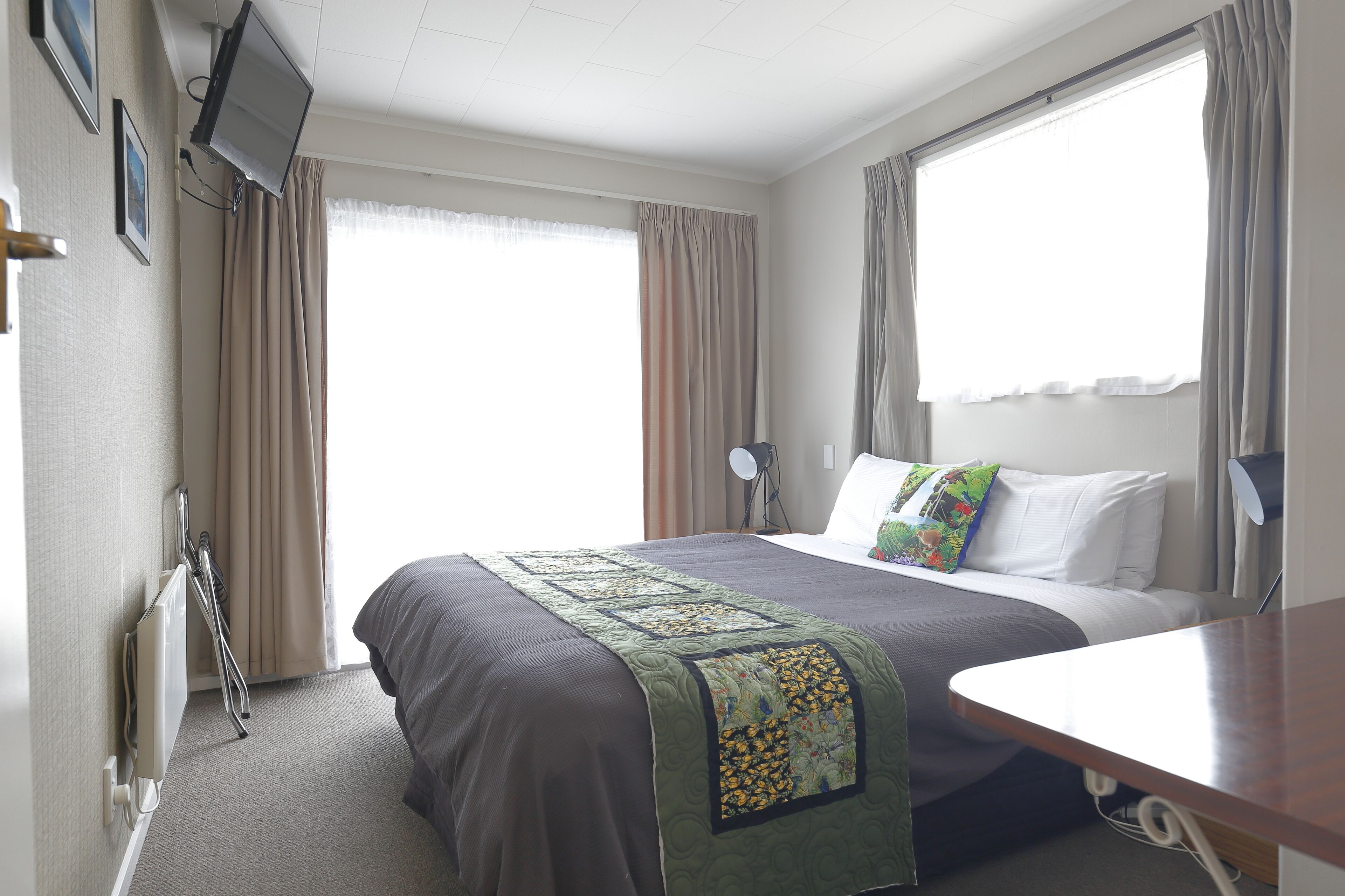 3 bedrooms, premium bedding, in-room safe, individually decorated