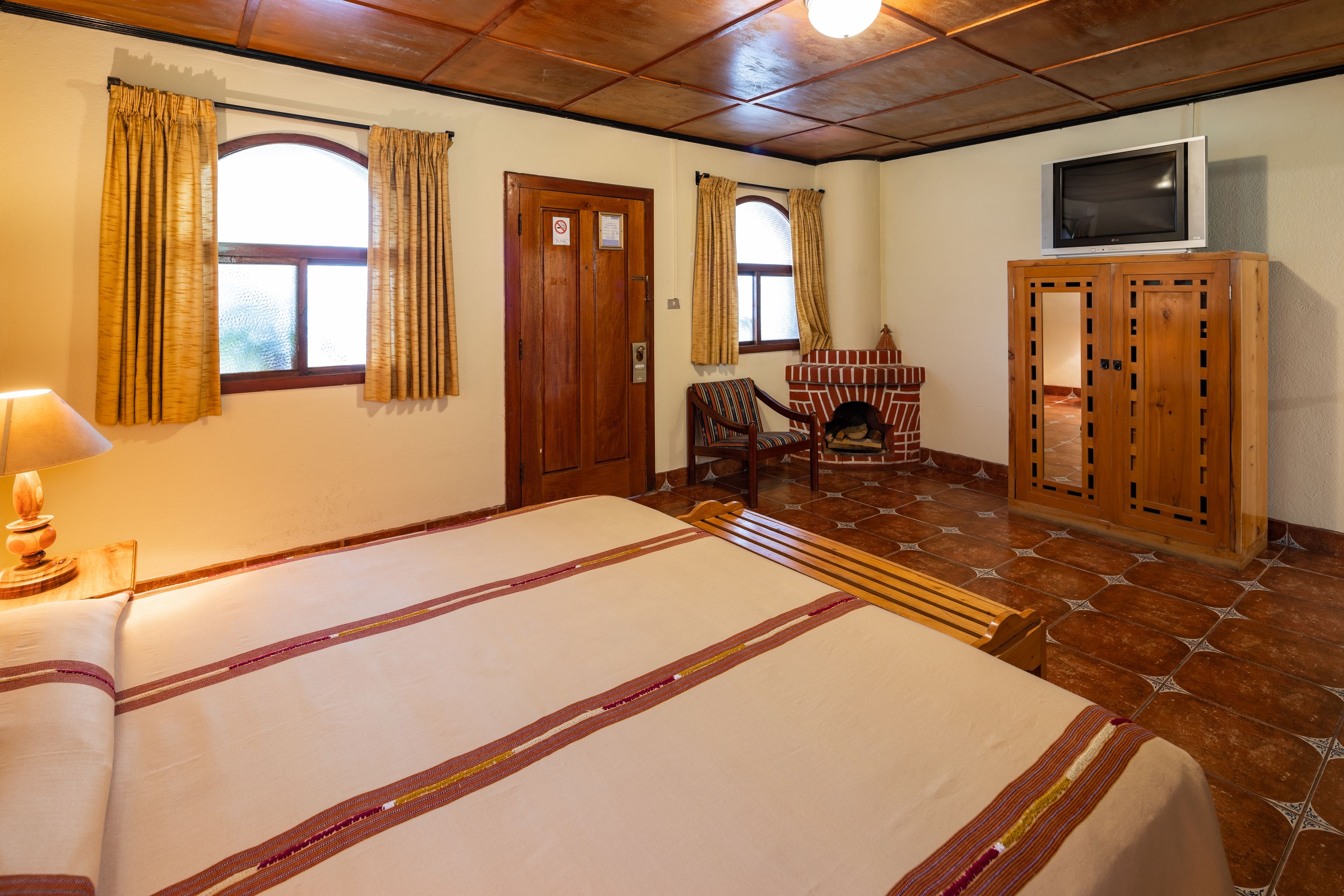 standard double room, 2 double beds | premium bedding, individually decorated, desk, iron/ironing board