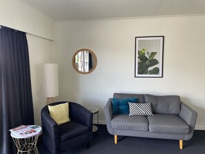 Comfort Apartment, 2 Bedrooms | Living area - Colonial Motel (Blenheim)