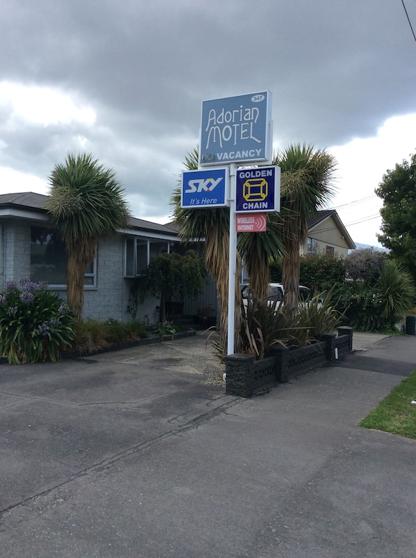 Front of property