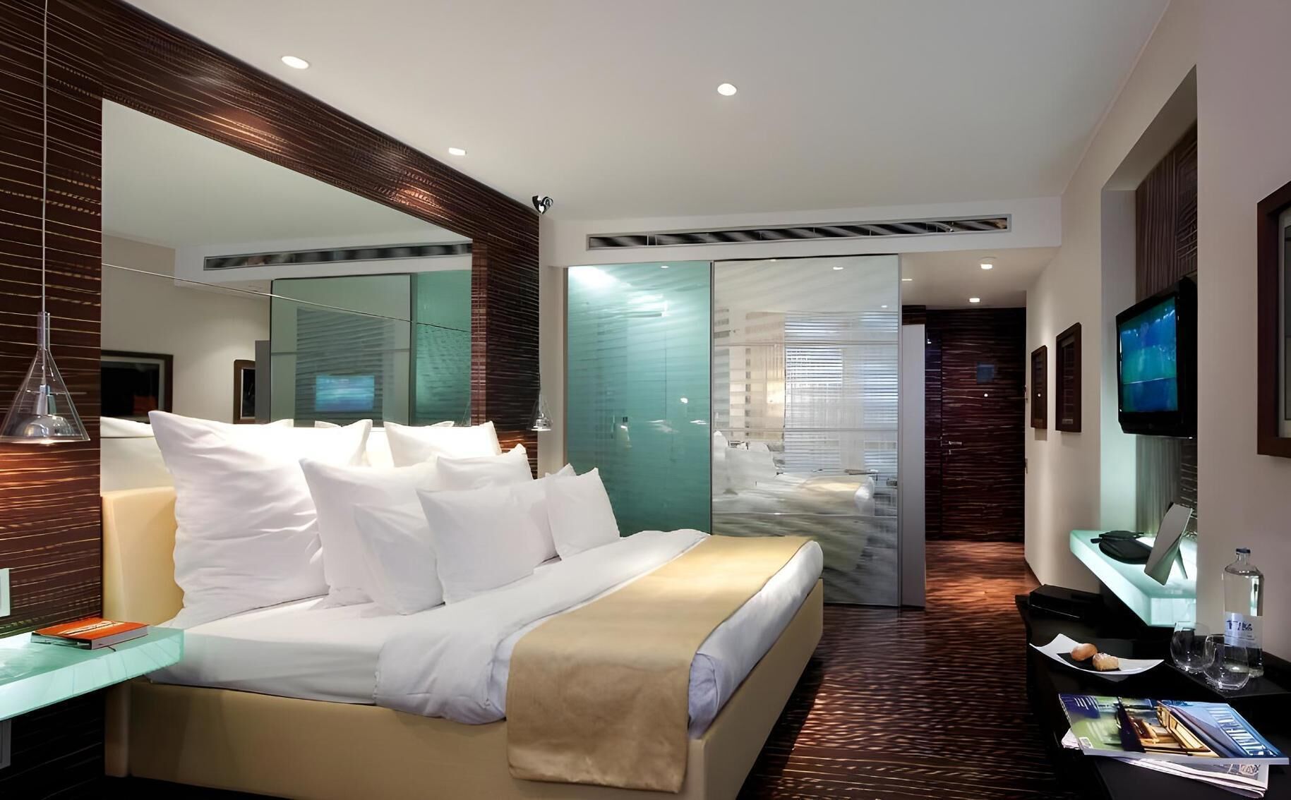 Literie de qualité supérieure, minibar, coffres-forts dans les chambres