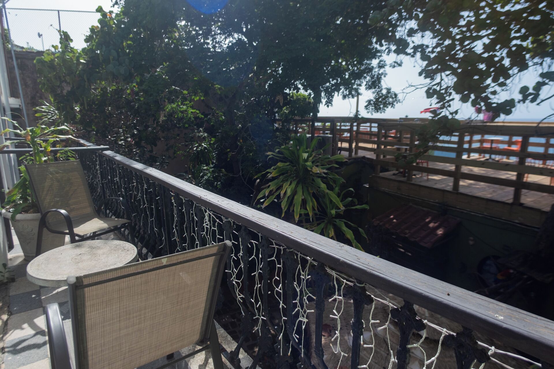 Pemandangan balkon