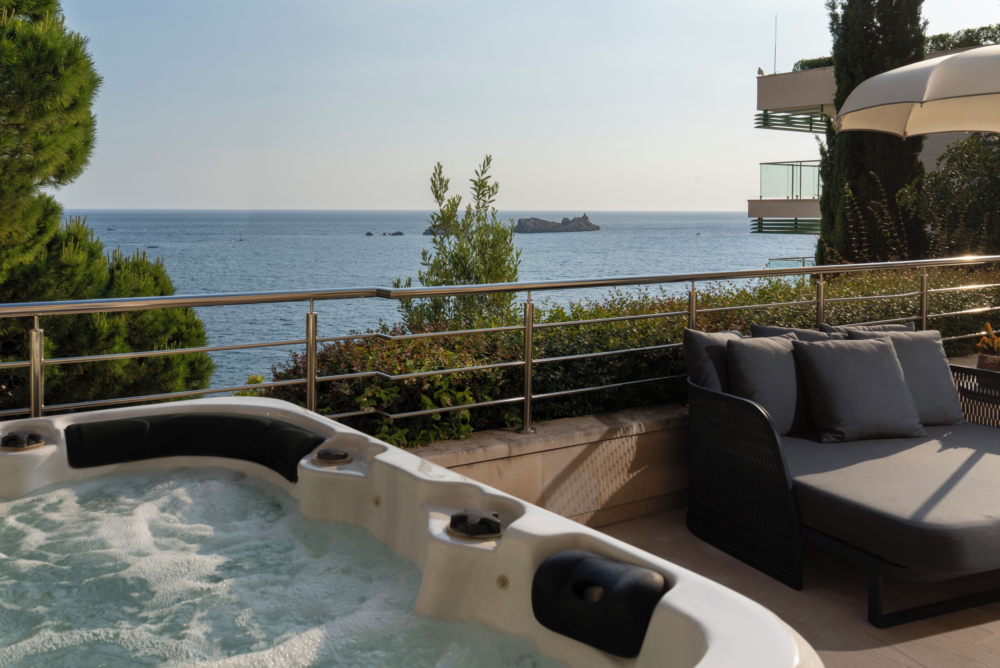 Executive Suite, Terrace, Sea View | Balcony view