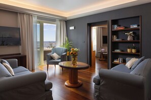 Executive Suite, Terrace, Sea View | Living area - Hotel More (Dubrovnik)