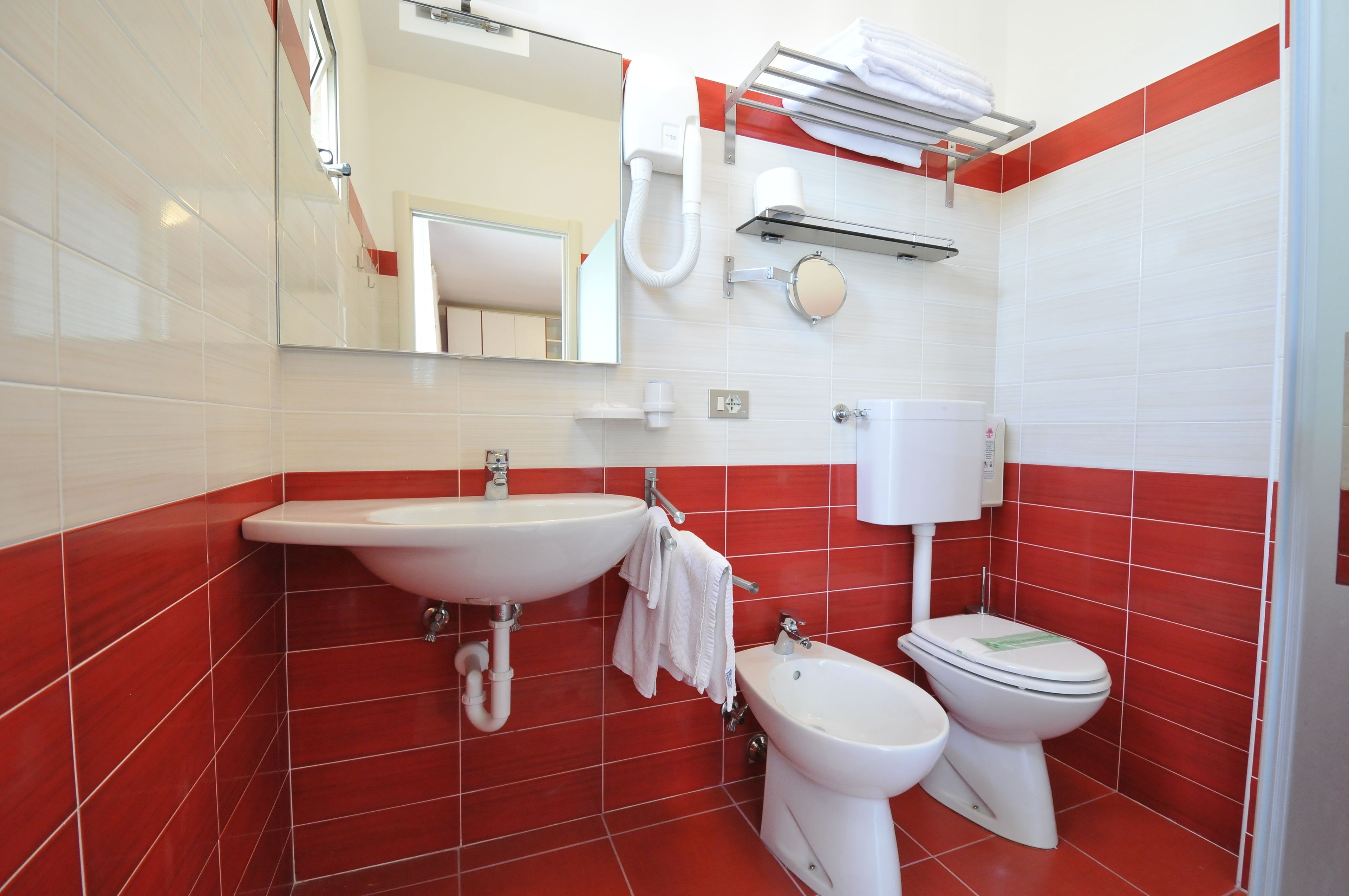 shower, free toiletries, hair dryer, bathrobes