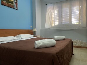 Economy Double Room | Premium bedding, Select Comfort beds, in-room safe, desk - Kassiopea Aparthotel (Giardini Naxos)