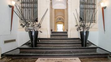Interior entrance