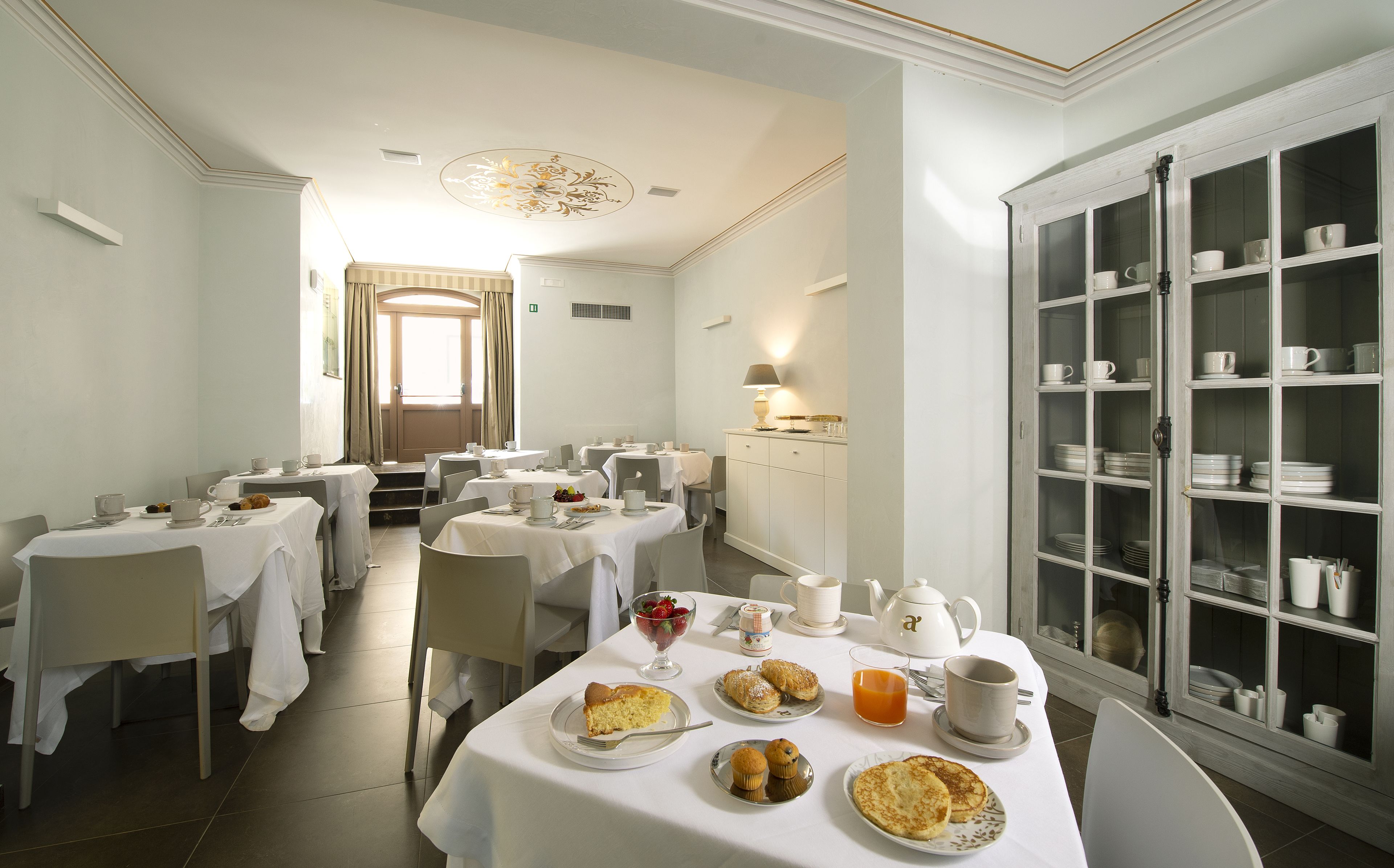 daily buffet breakfast (eur 15 per person)