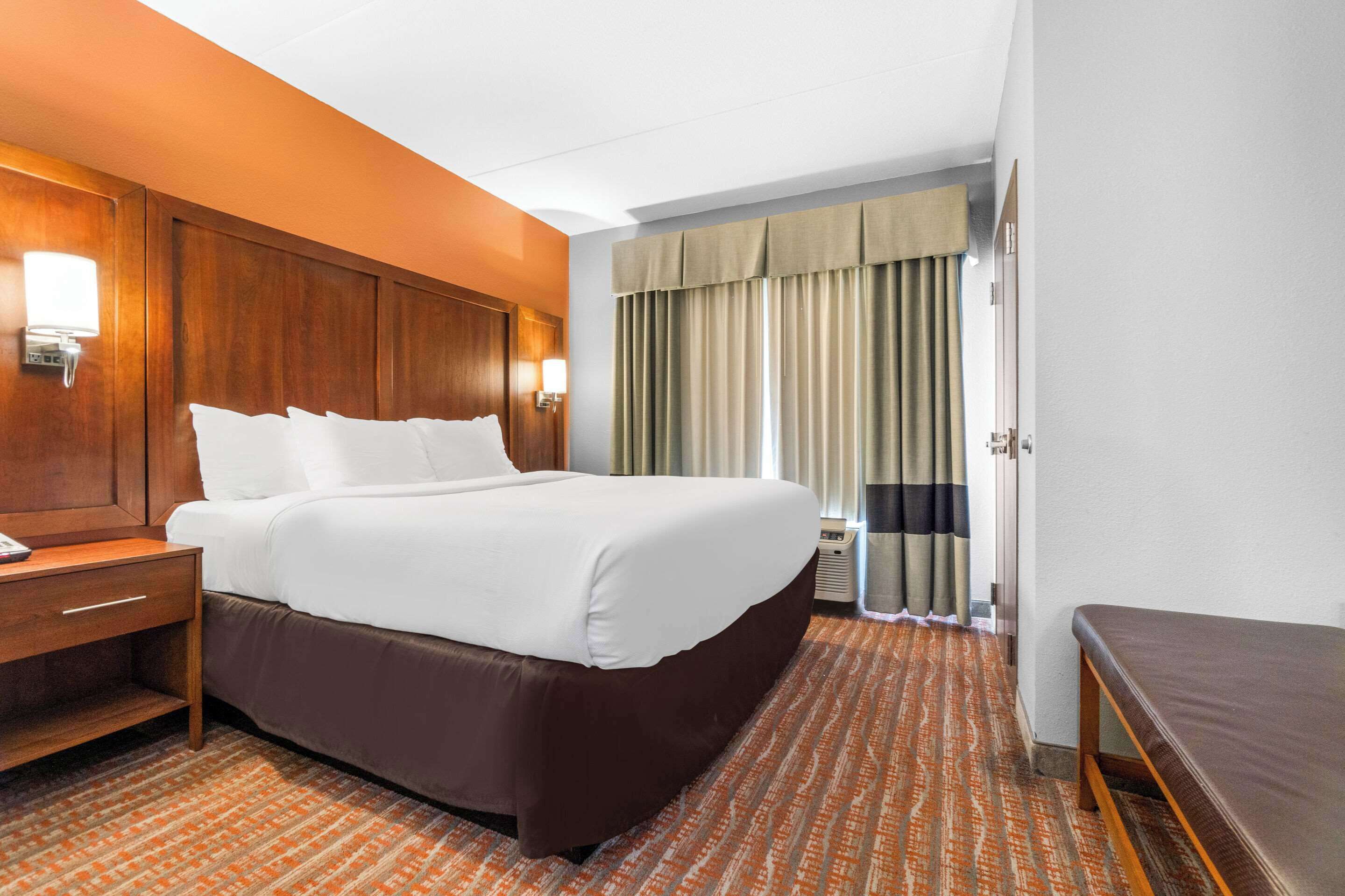 suite, 2 queen with sofa bed | in-room safe, desk, laptop workspace, iron/ironing board