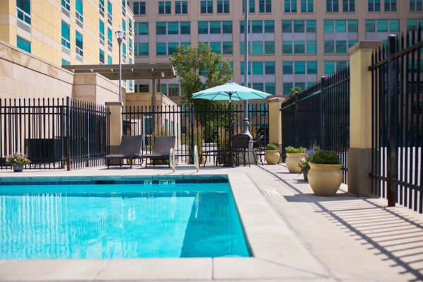 Seasonal outdoor pool