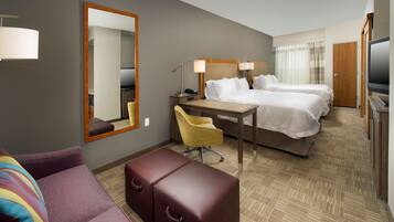 Studio, 2 Queen-Betten, Nichtraucher, Kühlschrank und Mikrowelle