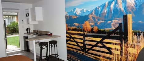 Studio | Eget kök | MikrovÄgsugn, spishÀll, vattenkokare och brödrost