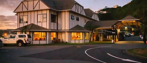 Façade de l’hébergement