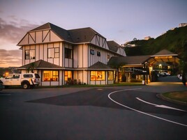 Fachada de la propiedad