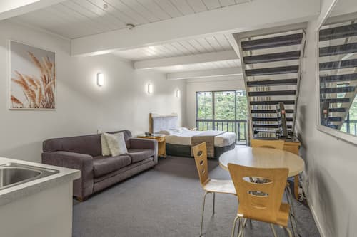 Doppel- oder Zweibettzimmer (Spa Unit H) | Wohnbereich