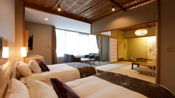Western & Japanese Sukiya-Style Room, Non Smoking, Mountain View【67㎡】 | View from room