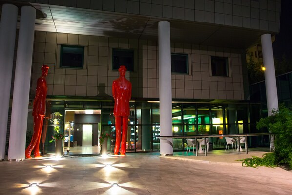 Entrada de la propiedad