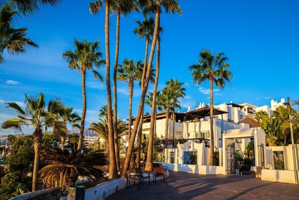 Uitzicht vanuit accommodatie