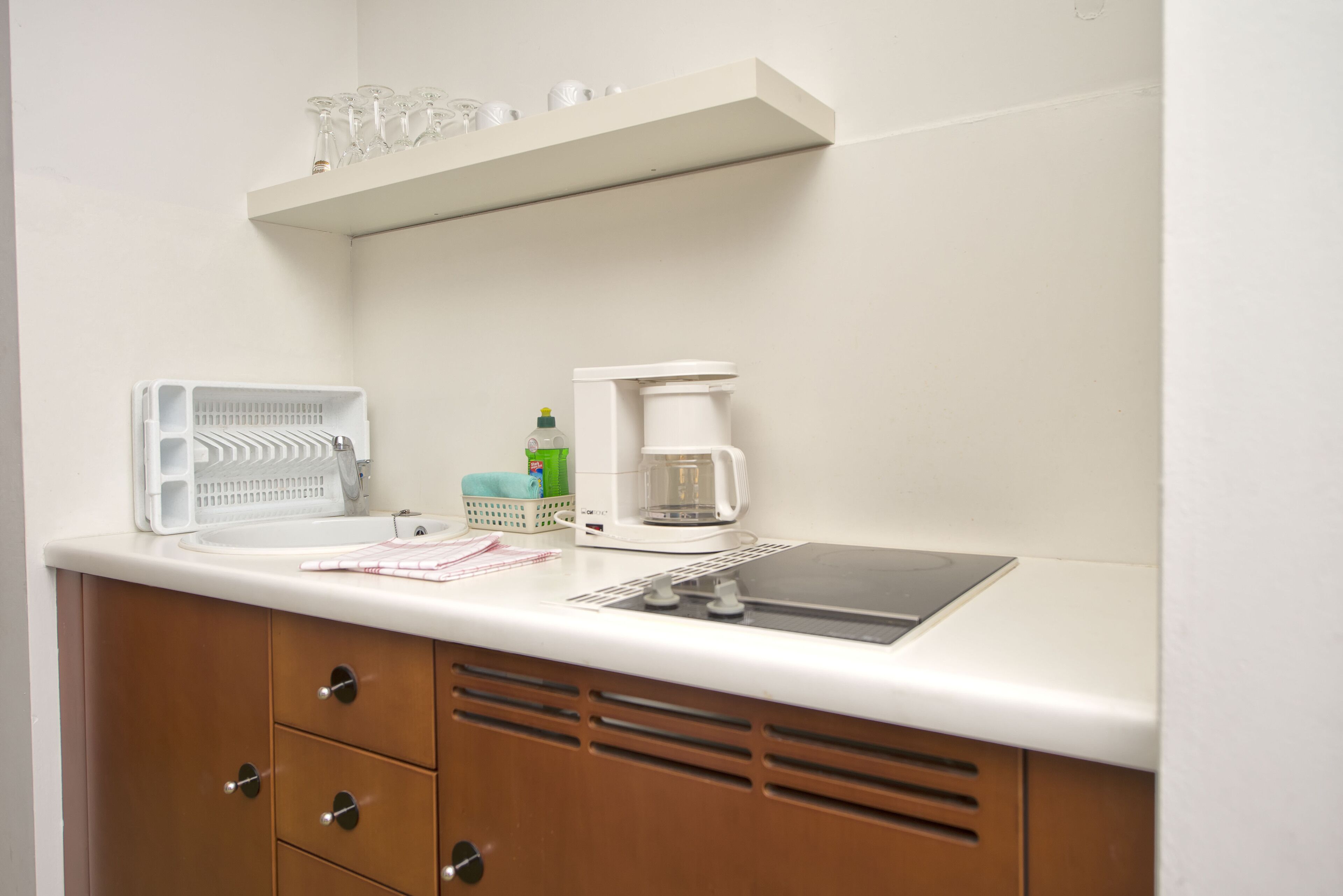 family apartment, 2 bedrooms, garden view | private kitchen