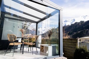 Central Serviced Apartment 2 (Engelbergerstrasse 53, Engelberg, 6390 CH, 700m away from hotel) | Terrace/patio