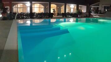 Seasonal outdoor pool