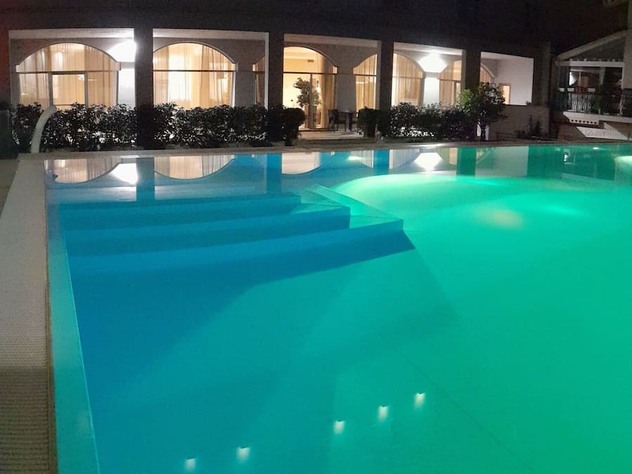 Seasonal outdoor pool