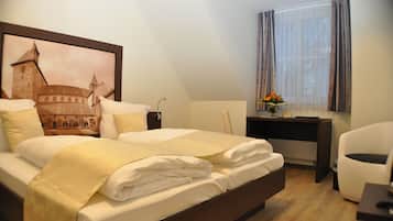 Standaard kamer | Hypoallergeen beddengoed, een kluis op de kamer, individueel gedecoreerd