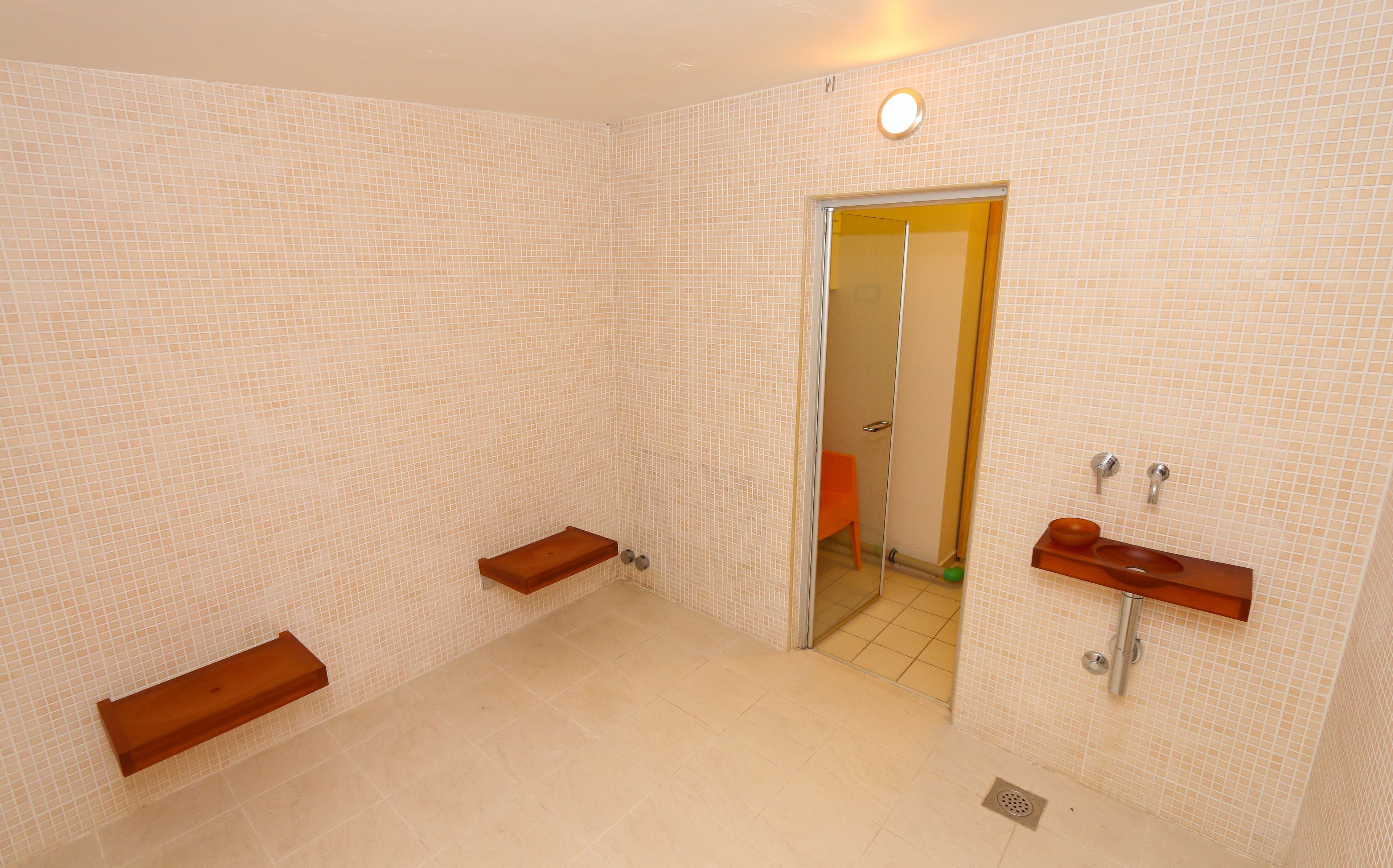 sauna, steam room, body treatments