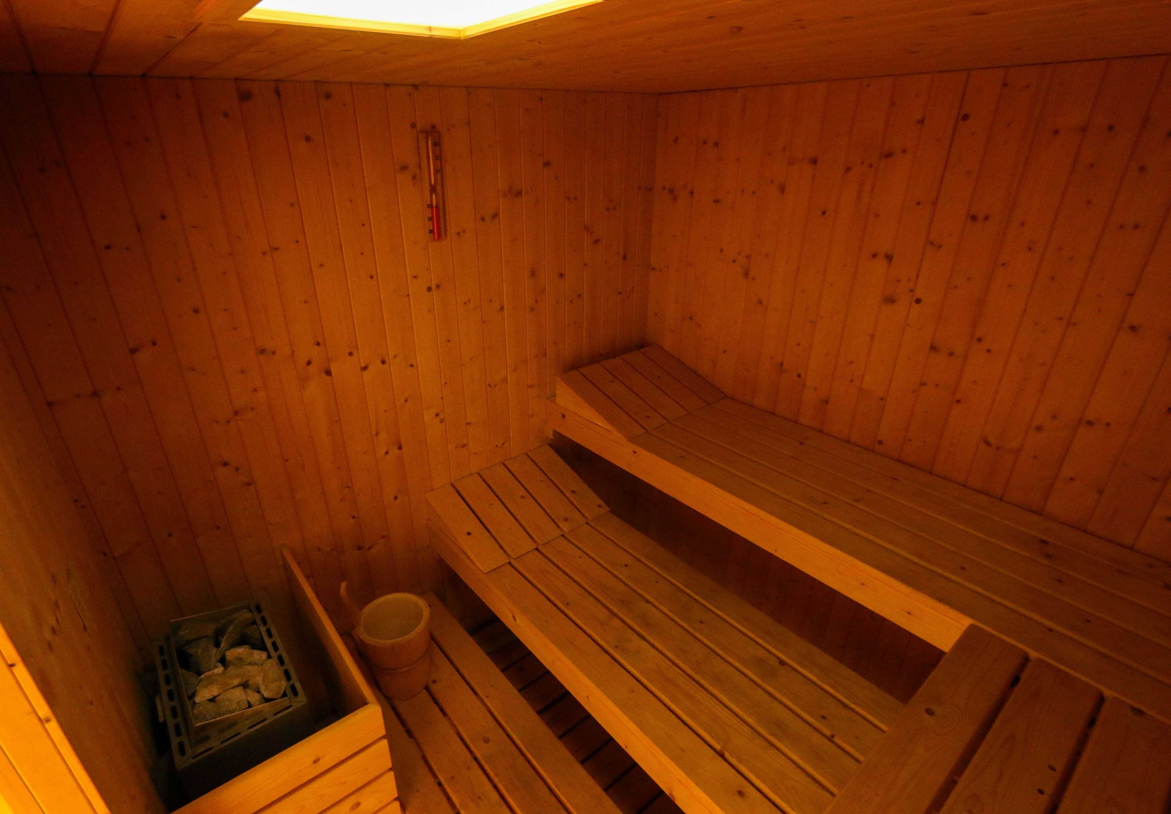 sauna, steam room, body treatments