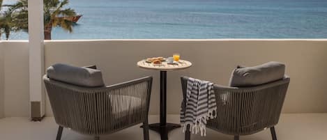 Vue sur la plage/l’océan