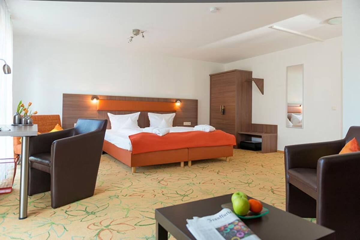 Minibar, in-room safe, desk, blackout drapes