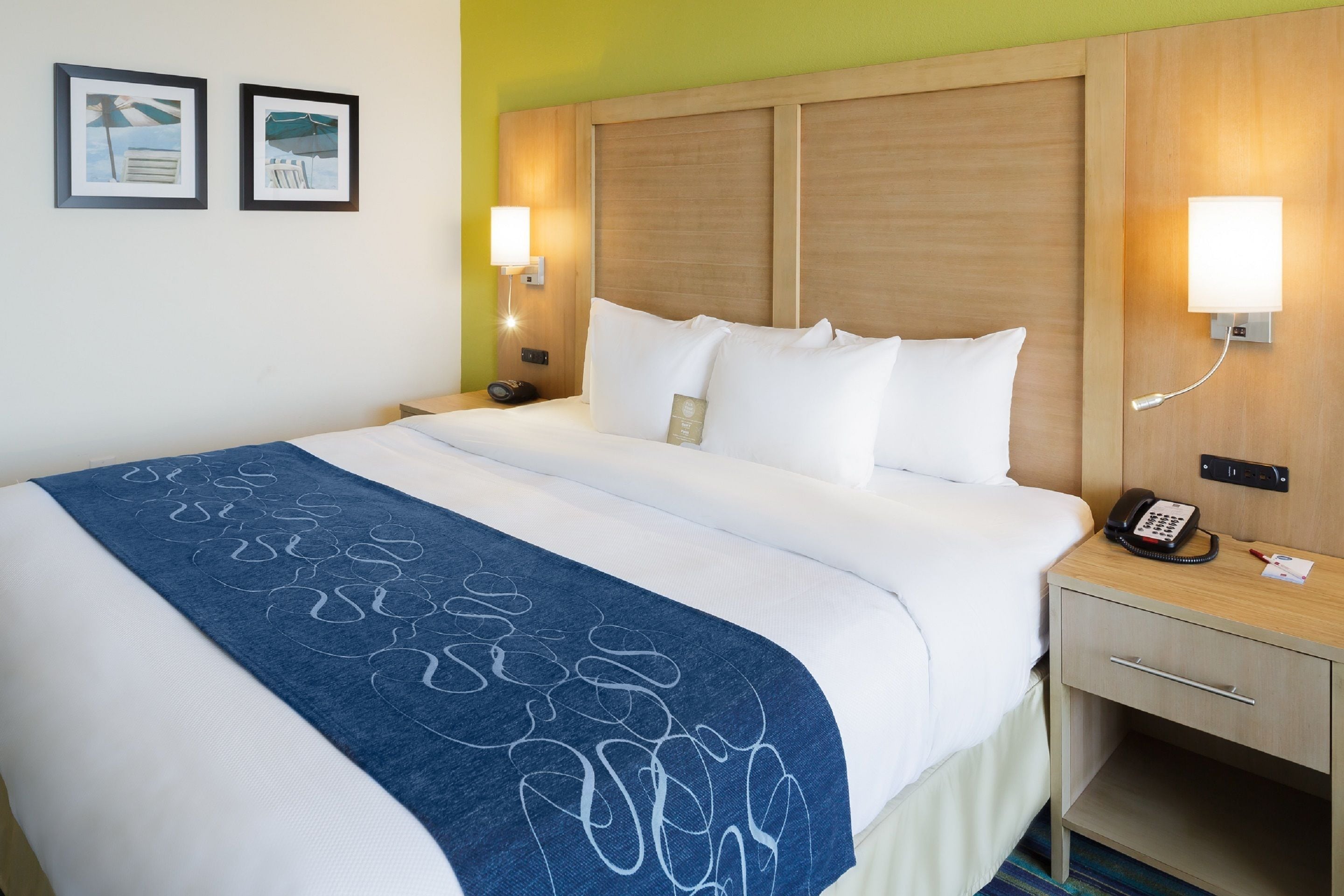 1 bedroom, premium bedding, pillow-top beds, laptop workspace