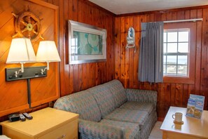 Premium Cottage, 1 Queen Bed with Sofa bed | 1 bedroom, desk, laptop workspace, blackout drapes - Seahorse Inn and Cottages (Nags Head)