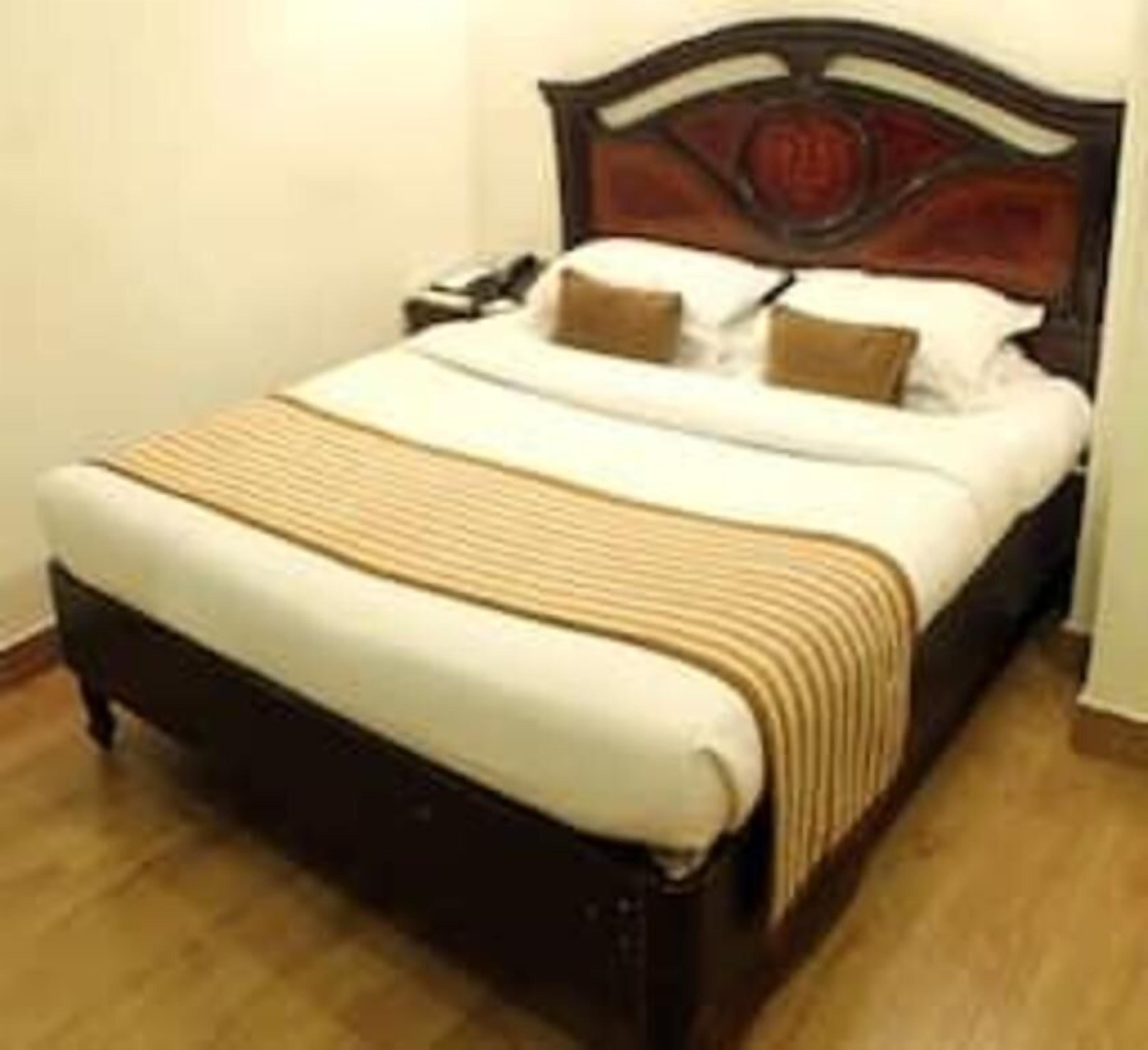 Memory-foam beds, minibar, in-room safe, desk