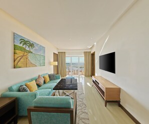 Televisión LCD de 32 pulgadas con canales digitales, una televisión