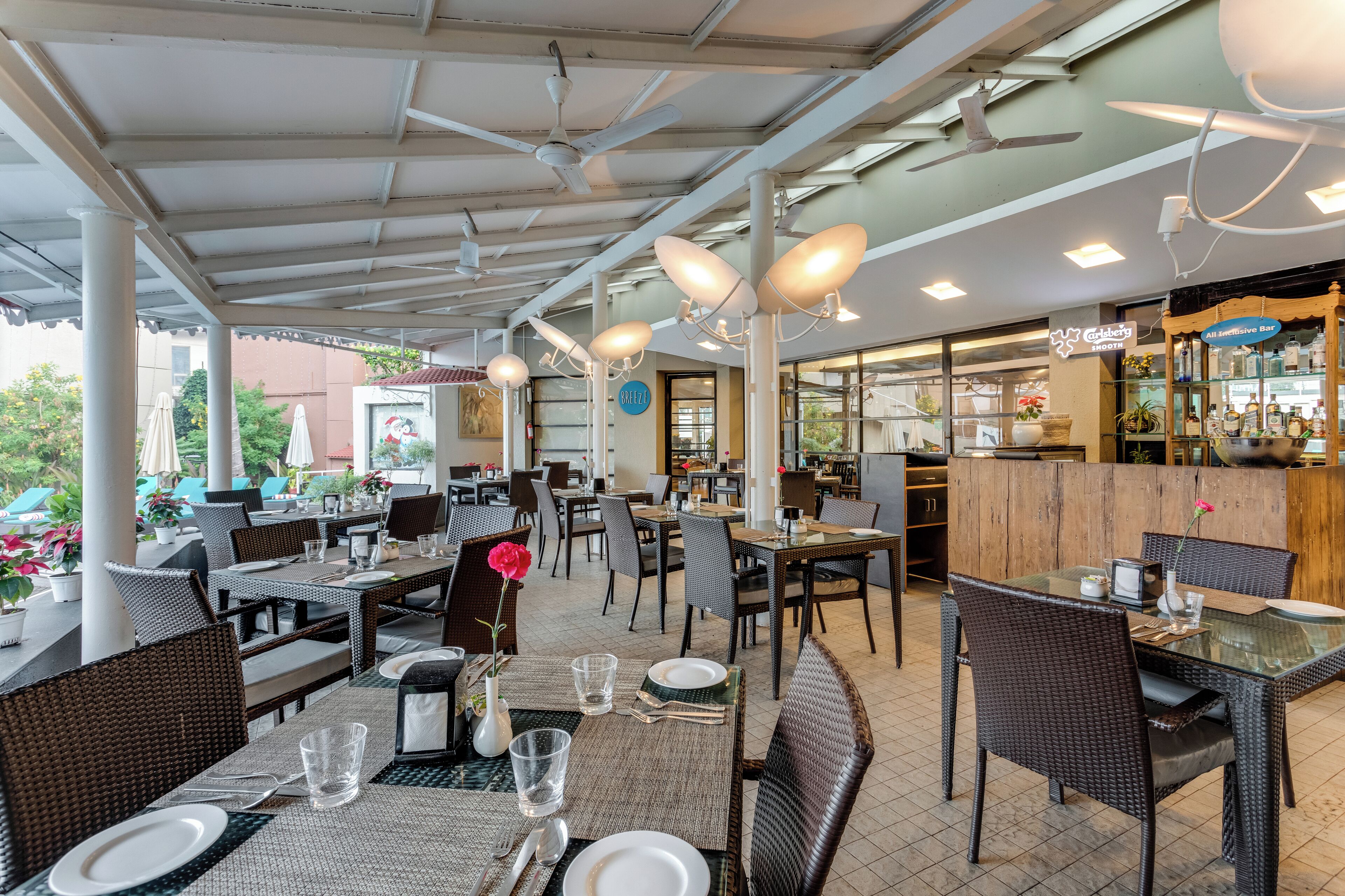 Khu tổ chức đại tiệc ngoài trời