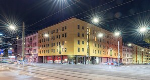 Front of property - evening/night