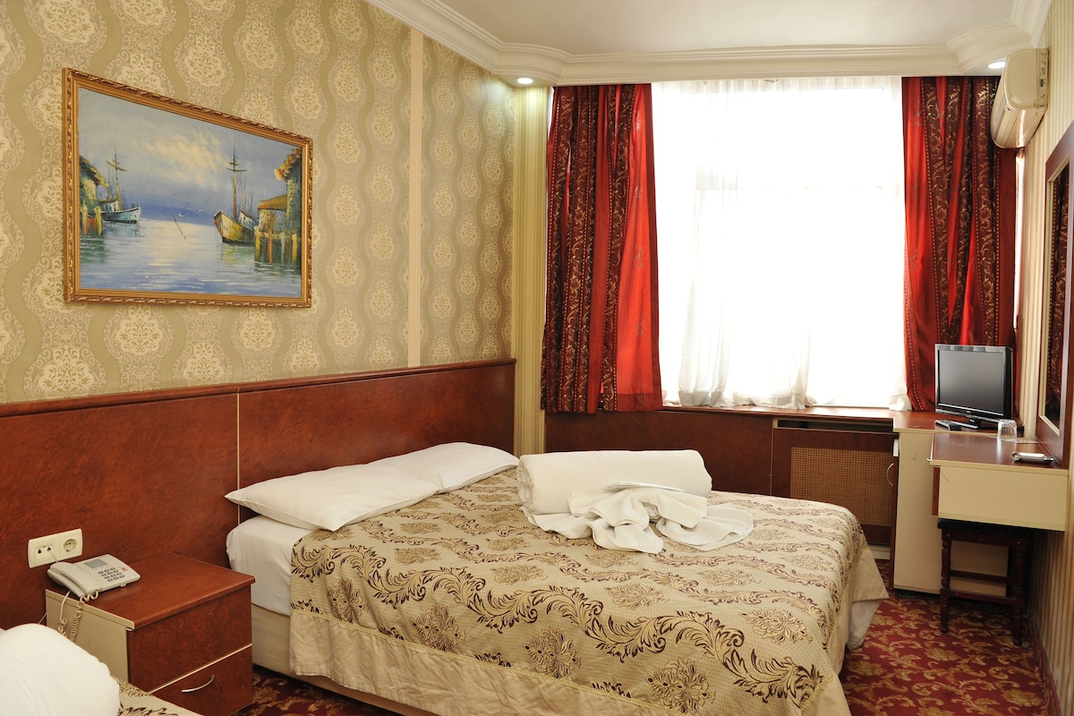Minibar, desk, soundproofing, WiFi (free)