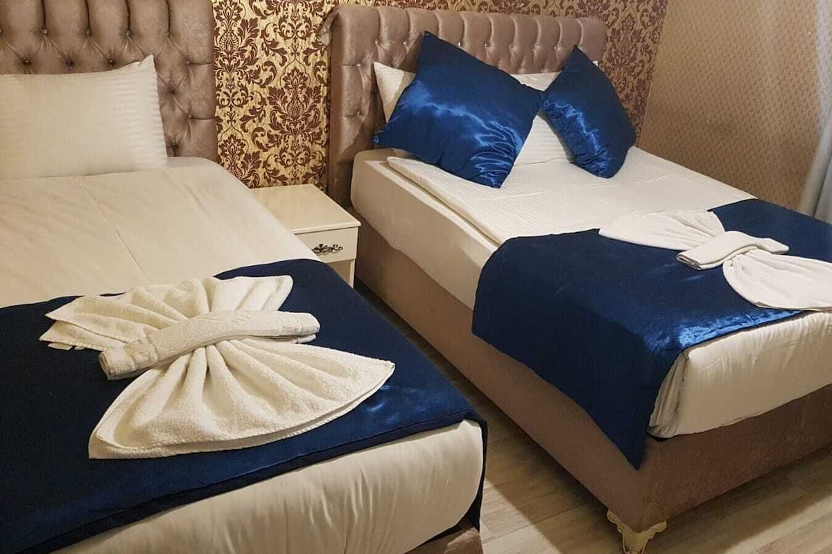 Minibar, desk, soundproofing, WiFi (free)