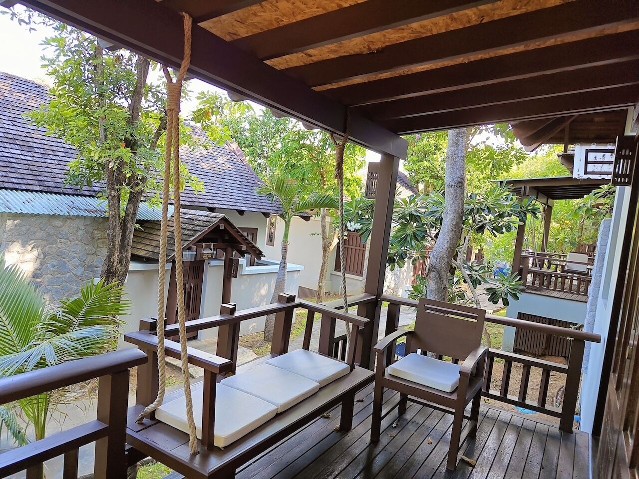 Deluxe Villa with Garden View | Balcon