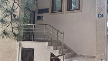 Fassade der Unterkunft