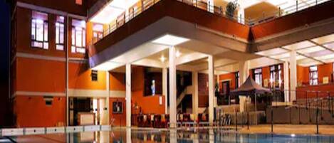 Front of property – evening/night