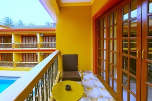 Executive Deluxe (Pool view) | View from room - Resort Terra Paraiso (Calangute)