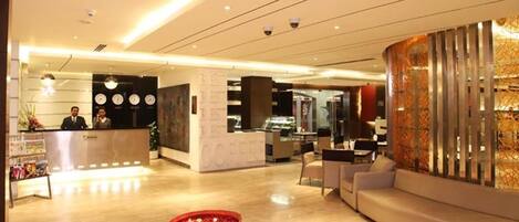 Sitzecke in der Lobby