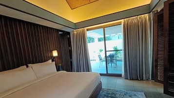 Club Villa | 1 bedroom, premium bedding, memory foam beds, minibar