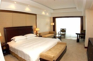 Minibar, in-room safe, desk, blackout curtains