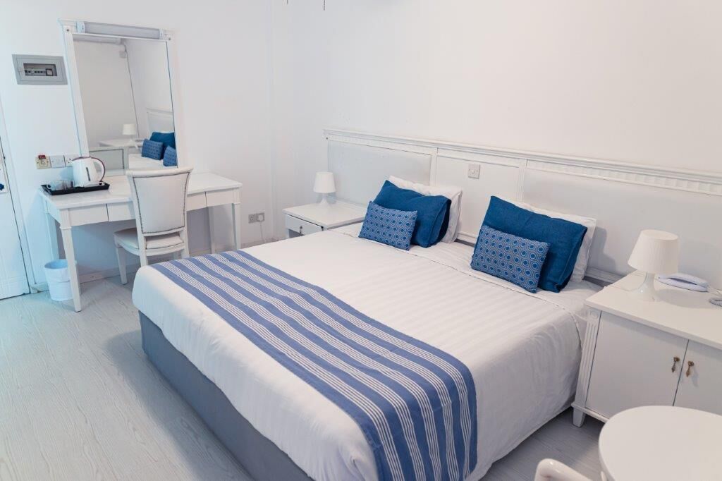 standard double room | in-room safe, desk, blackout curtains, free cots/infant beds